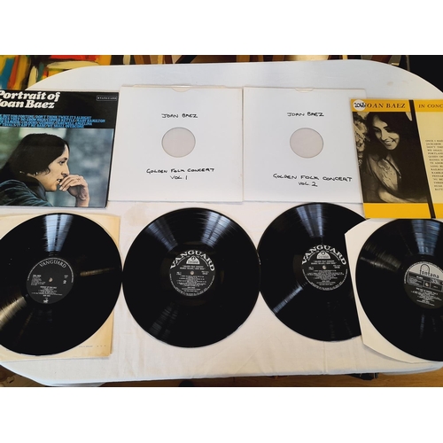 12 - Joan Baez Collection of 15Lp From The Folk Artist To include SRVL 19025 + STFL 6043 Amongst Others