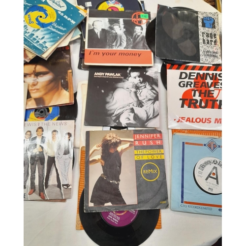 28 - Nice Collection of Approx 100, 7 Inch Singles 1960's-1990's Various Artist and Genre