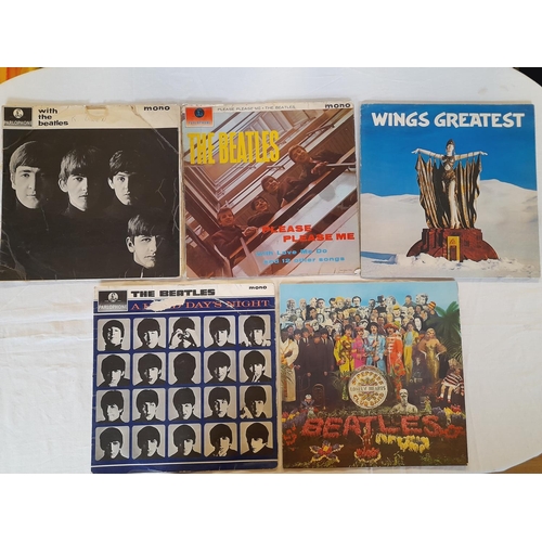 29 - The Beatles & Related Artists, 5 Lp To include PMC 1206, PMC 1230, PCS 7027, (No Insert) PMC 1202 An... 