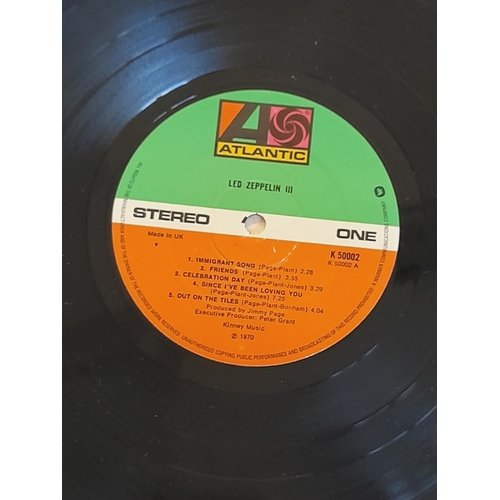 31 - Led Zeppelin, Collection of 3 Lp to include K40031 