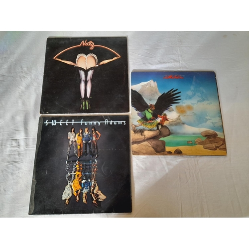 37 - Hard Rock/Prog Rock. Collection of 3 Lp to include Budgie MDKS 8010  