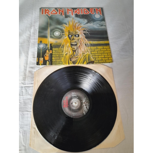 38 - Heavy Metal. Nice Collection of 4 Lp to Include Iron Maiden EMC 3330 