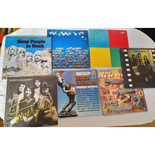 39 - Rock/Classic Rock, A Nice collection Of Lp To Include T Rex TON2 FlyBack The Best Of T-Rex A-1U B-1U... 