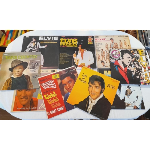 47 - Elvis Pressley collection of Lp to include SF 8296, RD27159, PDA 009, APL1-0873, RD7534, SF 8172, IN... 