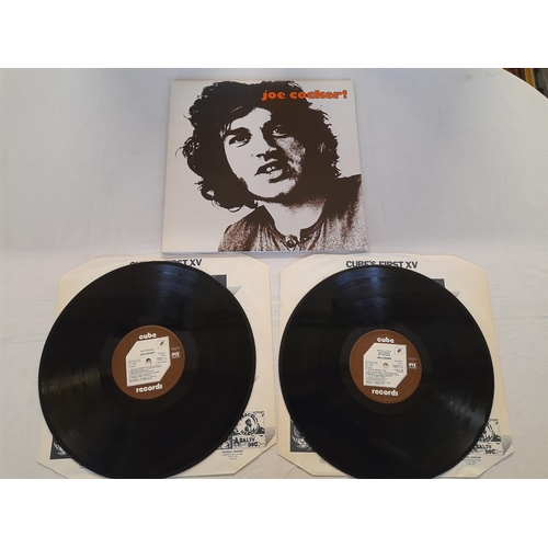 52 - Joe Cocker, Nice collection of 4 Lp to include Cube Records TOOFA 1-2 