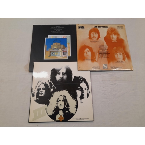 54 - Led Zeppelin  Collection Of 3 Lp To Include 40 031 