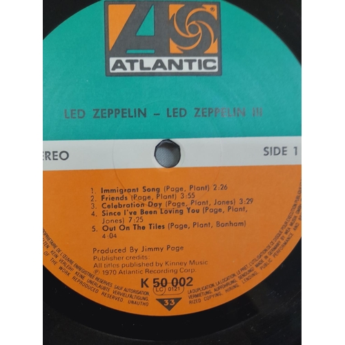 54 - Led Zeppelin  Collection Of 3 Lp To Include 40 031 