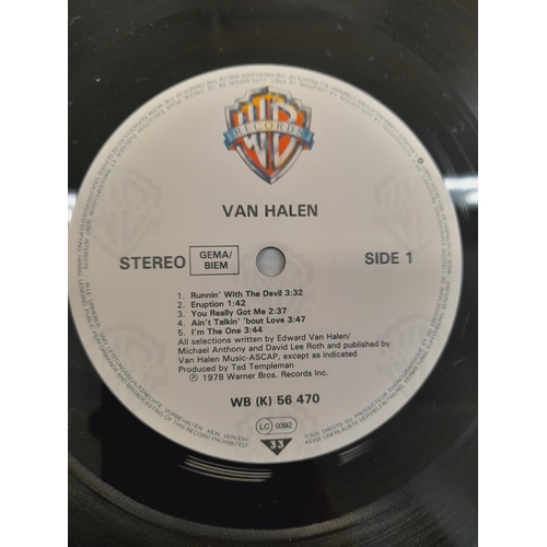 62 - Rock / Heavy Metal, Collection of 4 Lp To Include WB 56 470 Van Halen 