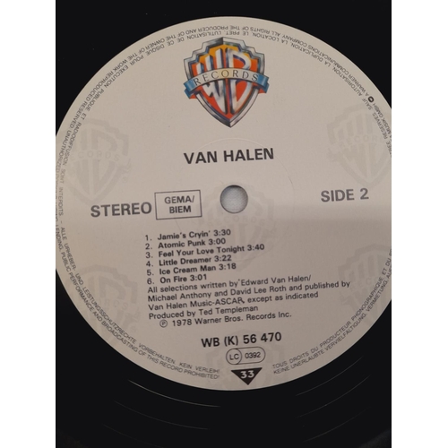 62 - Rock / Heavy Metal, Collection of 4 Lp To Include WB 56 470 Van Halen 