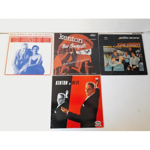 7 - Jazz / Smooth Jazz, Stan Kenton Nice Collection of 9 Lp to Include, DKL 3, DVLP 2087, 1565531, FH46,... 