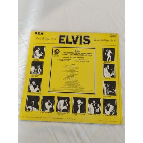 70 - Elvis Presley Collection Of 6 Lp SF8162 