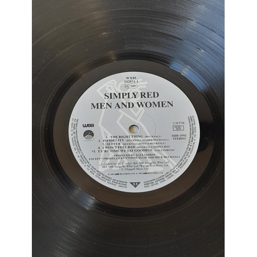 8 - Simply Red, Collection Of 4 Lp To Include WX427 