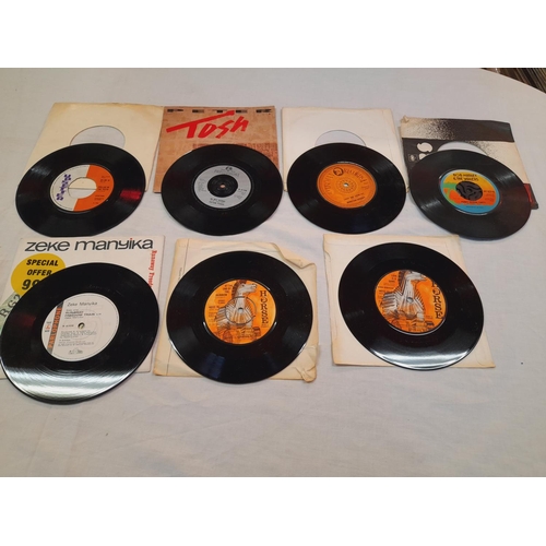 103 - Reggae Collection of 7inch Singles Artists to include Peter Tosh, Jackie Robinson, Big Youth, Judge ... 