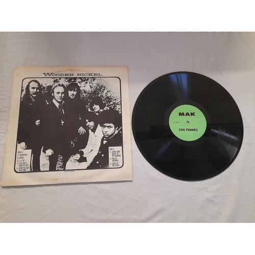 126 - Crosby, Stills, Nash & Young – Wooden Nickel Rare Unofficial Release  Pale Green Labels 1-A 1-B