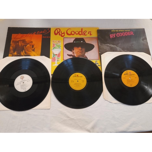 128 - Ry Cooder Collection Of Lp To Include REP 24 025 Ry Cooder – Ry Cooder A2-B2, German Pressing, REP 4... 