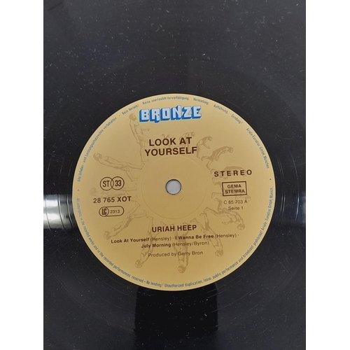 130 - Uriah Heap Lp To Include 28 765 XOT  Look At Yourself German Pressing A-1-B-5, ILPS 9280 Uriah Heep ... 