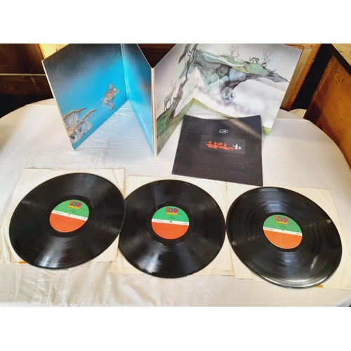 135 - Yes Collection of 3Lp including K 50379 Going For The One A-3 B-3 SD 3-100 Yessongs A-A-B-B-A-A, K50... 