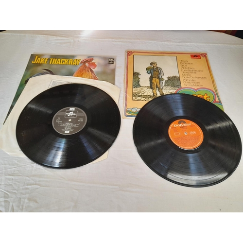 137 - Folk Collection of LP to Include 2475 605 Various – A Feast Of Irish Folk A1-B1, MYR 1006  Barry McG... 