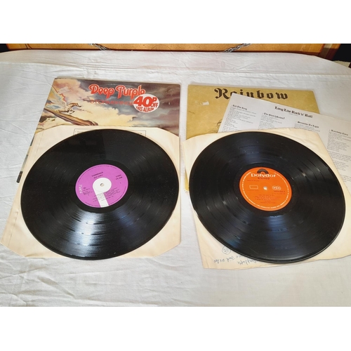 142 - Rock Nice Collection to Include TPS 3508 Deep Purple – Stormbringer A-1U B-1U, SHVL 777 Deep Purple ... 