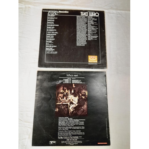 149 - The Who 2X Lp to include 2345 104 The Who – The Greatest Rock Sensations S1-S2 And 2408 102 The Who ... 