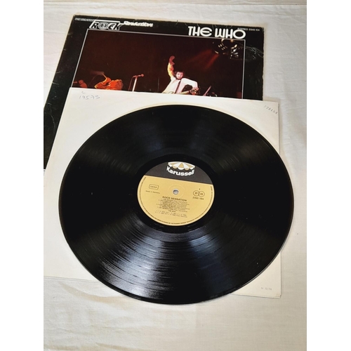 149 - The Who 2X Lp to include 2345 104 The Who – The Greatest Rock Sensations S1-S2 And 2408 102 The Who ... 