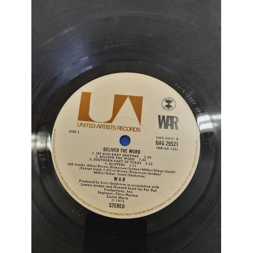 151 - Jazz/Funk Nice Collection of Lp To include UAG 29521 War – Deliver The Word 1-1 1-2, A-1605 Ladykill... 