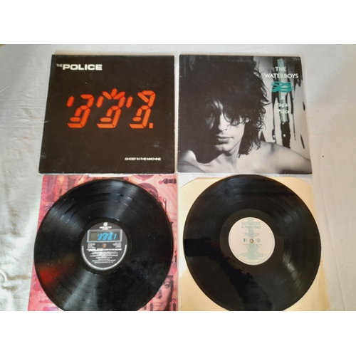 92 - Rock Collection of  4Lp To Include  The Waterboys ENCL 3 