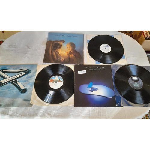 95 - Collection Of 8LP to Include Chris Rea WX 407, Ian Drury SEEZ30, The Police AMLK 63730, Slade POLTV1... 