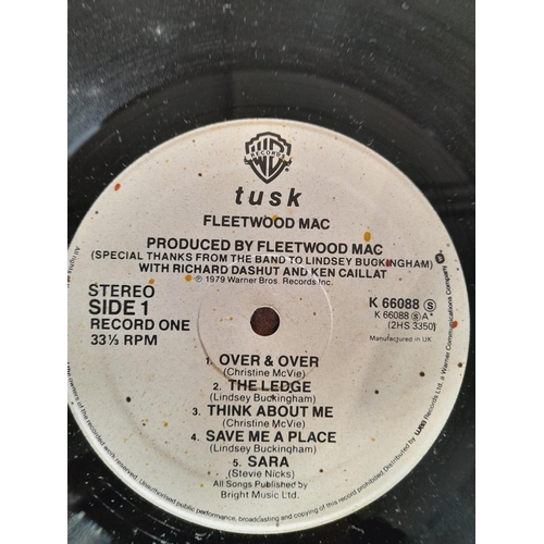 157 - Rock Collection Of Lp To Include  K66088 Fleetwood Mac – Tusk Embossed Sleeve -A-B-C-D,  PCS 7201 Wi... 