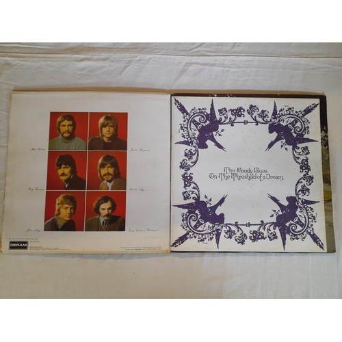 161 - Rock Collection of Lp To Include SML. 1035 The Moody Blues – On The Threshold Of A Dream -2W-2W  AML... 