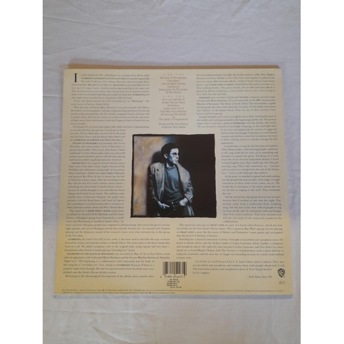 163 - Paul Simon Related Collection of Lp WX 340 The Rhythm Of The Saints 1-A2 1-B2, WX 52  Graceland A3-B... 