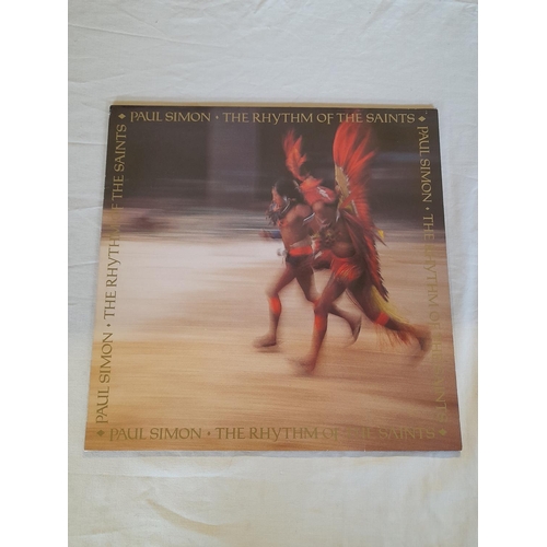 163 - Paul Simon Related Collection of Lp WX 340 The Rhythm Of The Saints 1-A2 1-B2, WX 52  Graceland A3-B... 