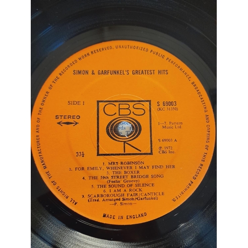 163 - Paul Simon Related Collection of Lp WX 340 The Rhythm Of The Saints 1-A2 1-B2, WX 52  Graceland A3-B... 