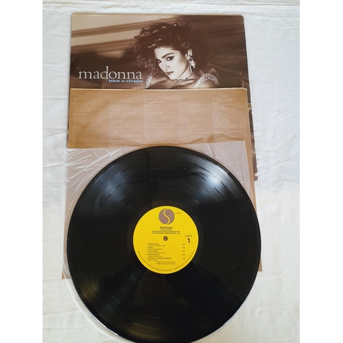 165 - Madonna Collection of Lp And 12inch Ep Singles To Include  Sire – 1-25157 Like A Virgin Allied Press... 