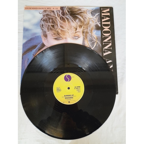 165 - Madonna Collection of Lp And 12inch Ep Singles To Include  Sire – 1-25157 Like A Virgin Allied Press... 