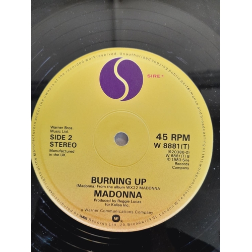 165 - Madonna Collection of Lp And 12inch Ep Singles To Include  Sire – 1-25157 Like A Virgin Allied Press... 