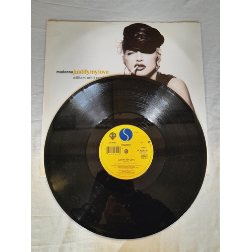 165 - Madonna Collection of Lp And 12inch Ep Singles To Include  Sire – 1-25157 Like A Virgin Allied Press... 