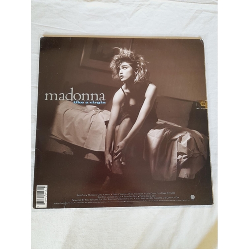 165 - Madonna Collection of Lp And 12inch Ep Singles To Include  Sire – 1-25157 Like A Virgin Allied Press... 