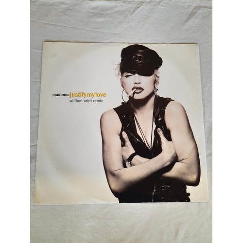 165 - Madonna Collection of Lp And 12inch Ep Singles To Include  Sire – 1-25157 Like A Virgin Allied Press... 