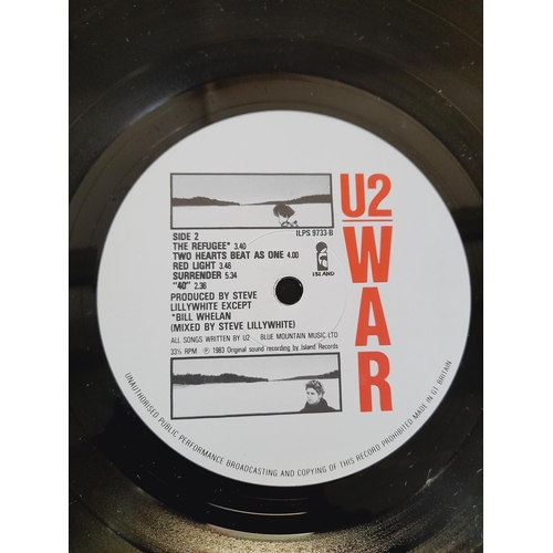 166 - Rock Collection of Lp To Include ILPS 9733 U2 – War A-1U B-1U,  BBBP 101 The Blues Band – The Blues ... 