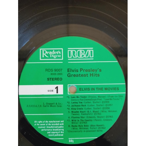 167 - Elvis Presley GELV-6A Elvis Presley's Greatest Hits 7 x Vinyl, LP, Compilation Box Set.