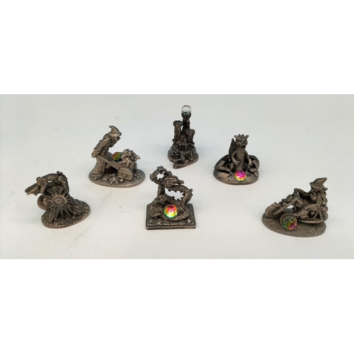 106 - Tudor Mint Miniature 'Myth and Magic' Pewter Figures (25). Largest 5cm x 4cm.