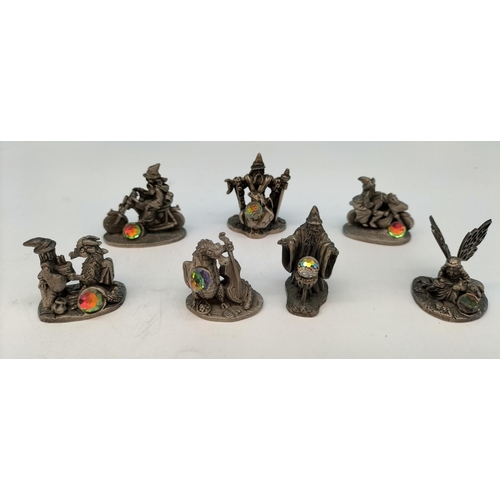 106 - Tudor Mint Miniature 'Myth and Magic' Pewter Figures (25). Largest 5cm x 4cm.