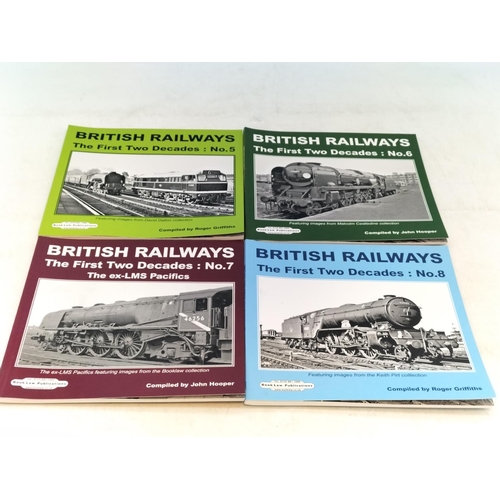 107 - Collection of Railway Related Reference Books to include British Railways Vol 1-8, The First Two Dec... 