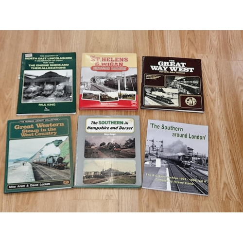 108 - Collection of Railway Related Reference Books to include 1948 British Railways Locomotives, Combined... 