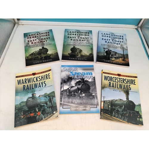 127 - Collection of Railway Related Reference Books (20) to include The Last Days of Scottish Steam, Warwi... 