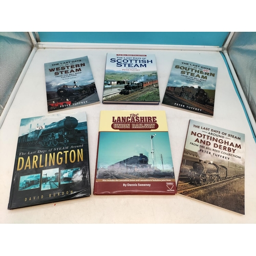 127 - Collection of Railway Related Reference Books (20) to include The Last Days of Scottish Steam, Warwi... 