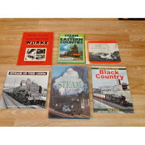 128 - Collection of Railway Related Reference Books (26) to include The Colour of Steam Vol 1-10, Railway ... 