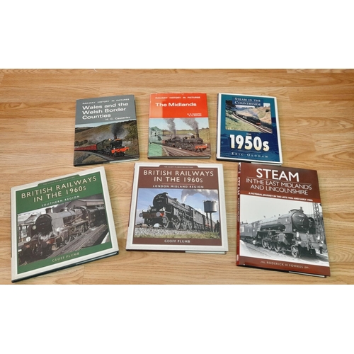 128 - Collection of Railway Related Reference Books (26) to include The Colour of Steam Vol 1-10, Railway ... 