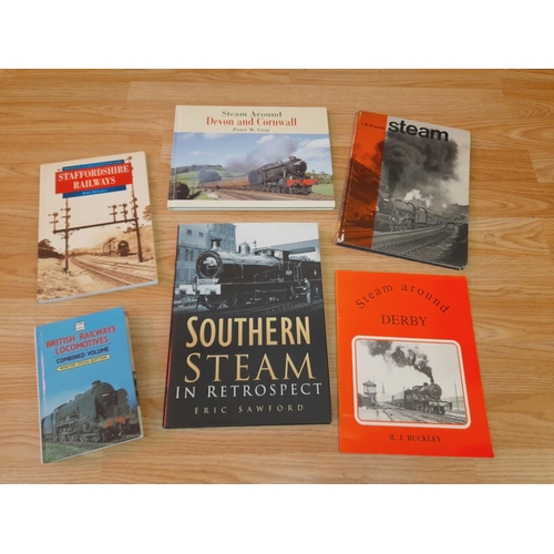 177 - Collection of Railway Related Reference Books to include Steam Across the Northern Fells, Steam Acro... 